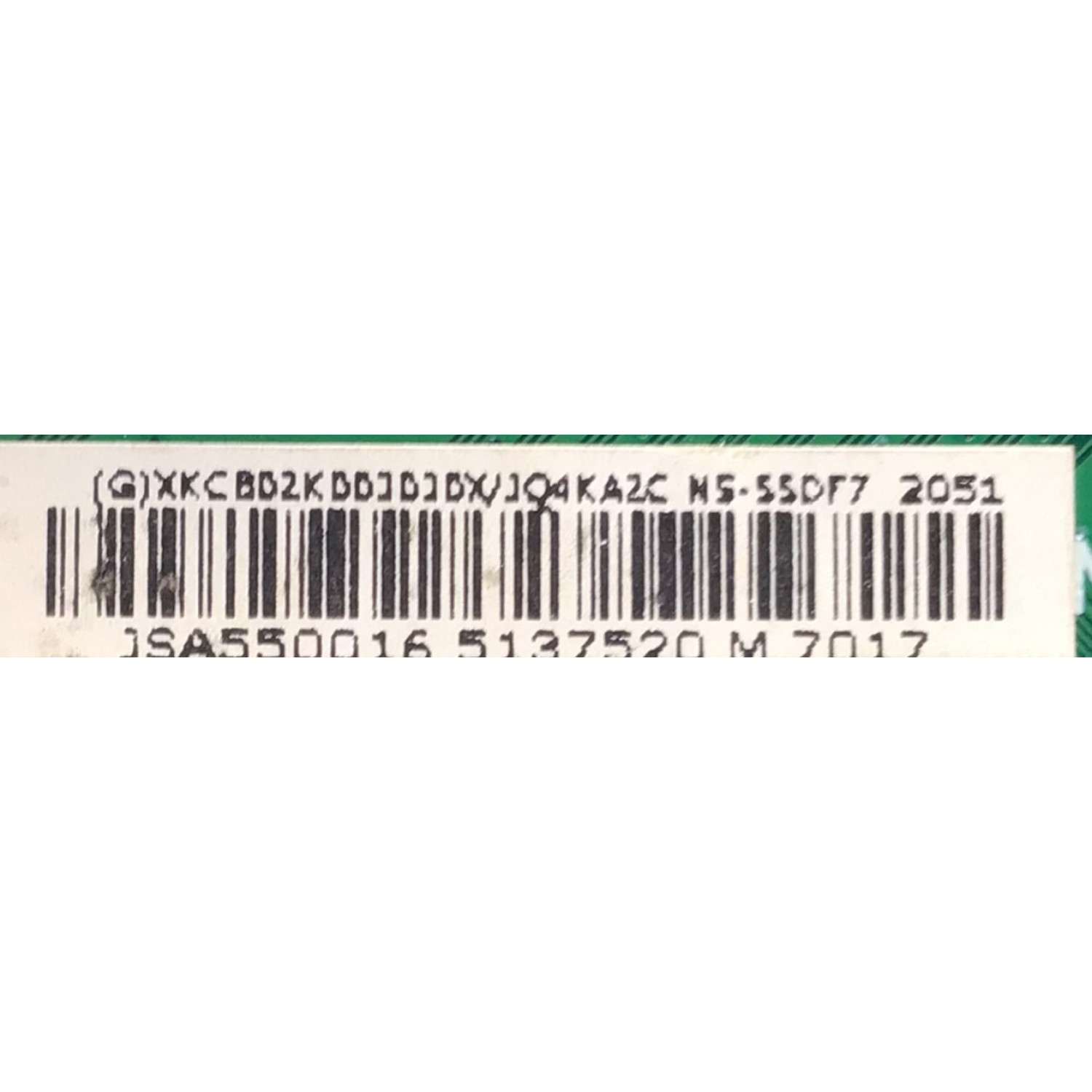 KIT DE TARJETAS PARA TV INSIGNIA /  MAIN XKCB02K002 / 715GA715-M01-B00-005G / FUENTE PLTVJW321XXGE / 715G8967-P01-014-003M / T-CON 342911009L / ST5461D13-2-C-2 / PANEL TPT550U2 -D132.L REV:S21C / DISPLAY CV550U2-T01 / MODELO NS-55DF710NA21 - Imagen 4